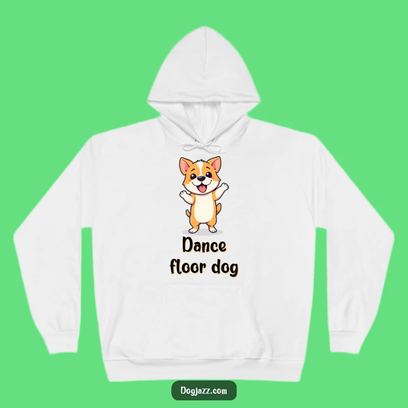 Funny Jazzy Dancer Dog Hoodie: Cozy Dance Apparel for Gift