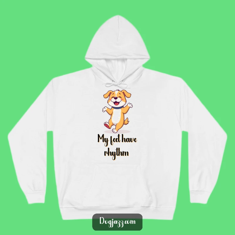 Cozy Funny Dog Tap Dancer Hoodie: Stay Warm with This Rhythmic Pup's Style
