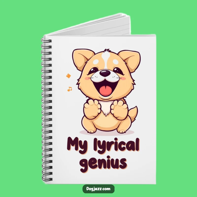 Funny Barking Dog Notebook - Hilarious Journal for Happy Pet Thoughts