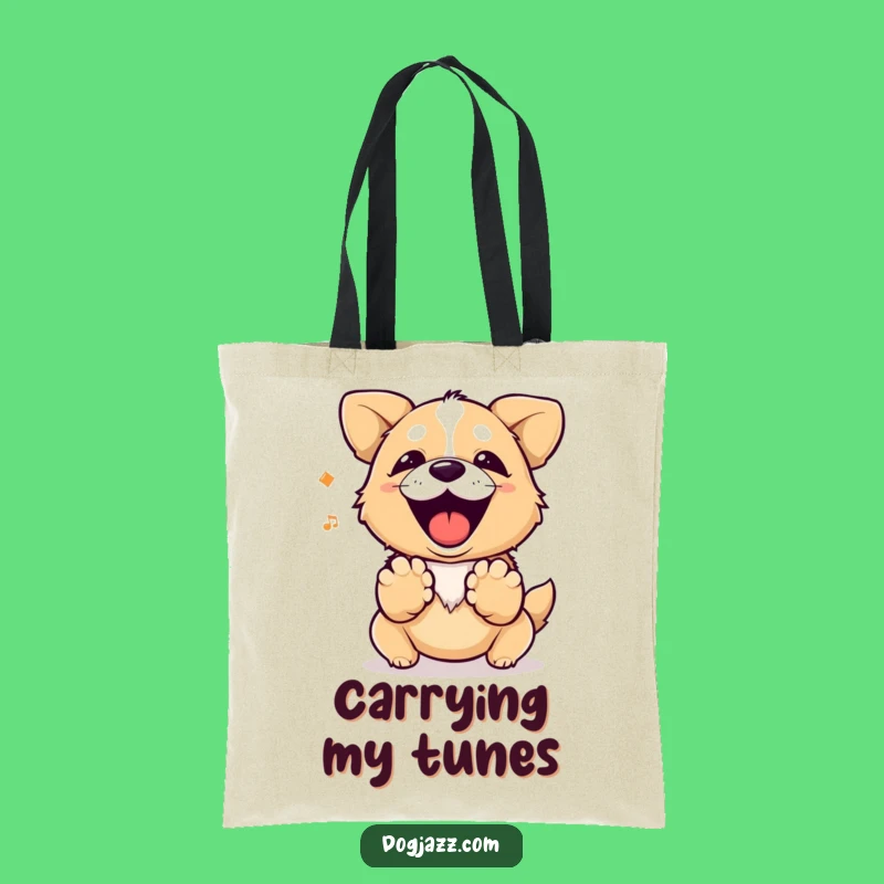 Funny Barking Dog Tote Bag - Hilarious Accessory for Joyful Pet Owners